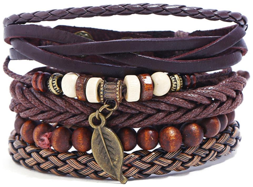 

FASHION FOR SURE vintage suit bracelet knitted (J222)