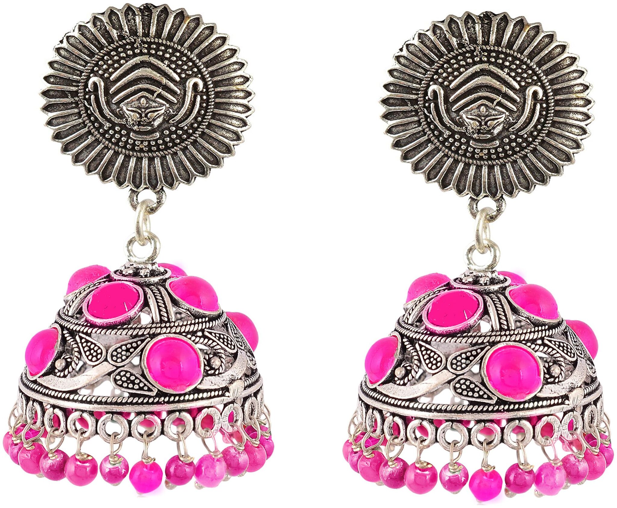 

Fashion for sure Brass Jhumki Earrings For Women (E422)