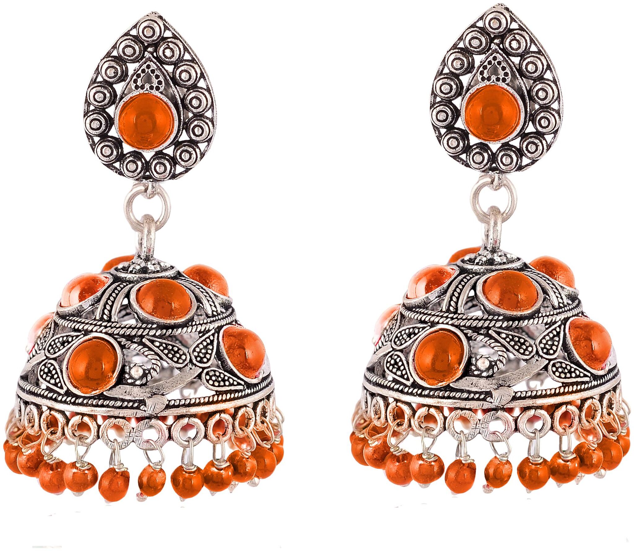 

Fashion for sure Brass Jhumki Earrings For Women (E419)