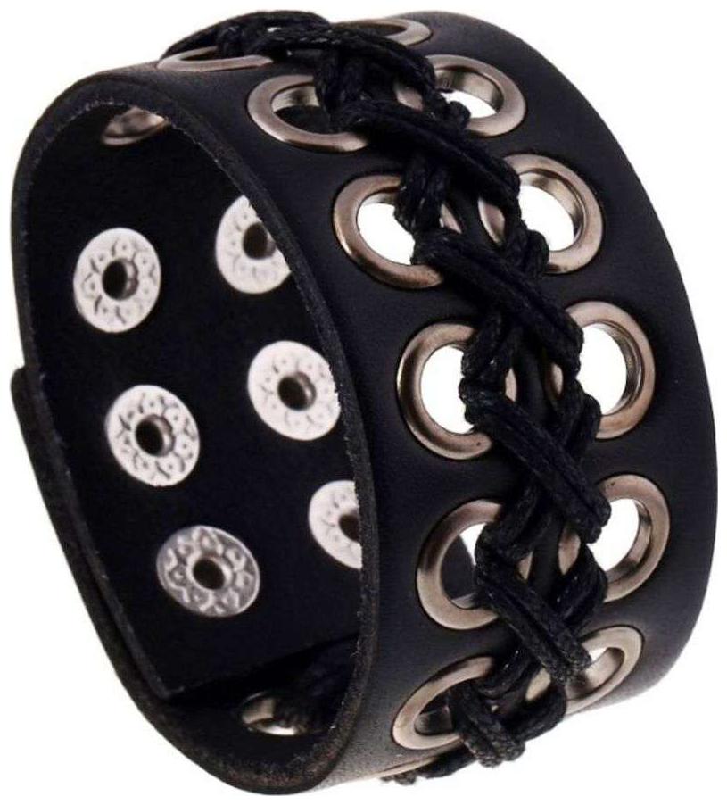 

Fashionforsure Men Women Black Pack Of 1 Wrist Band Bracelete