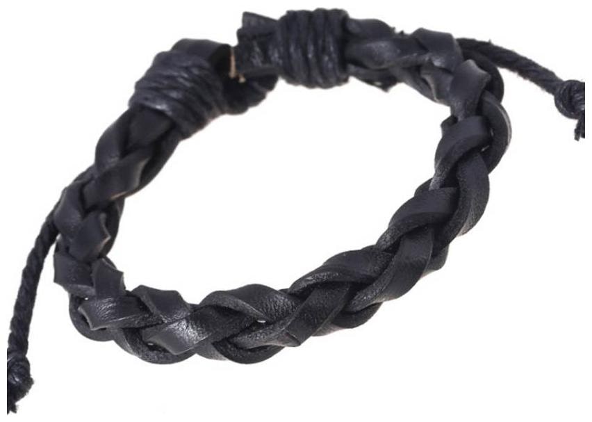 

Fashionforsure Men Women Black Pack Of 1 Wrist Band Bracelete