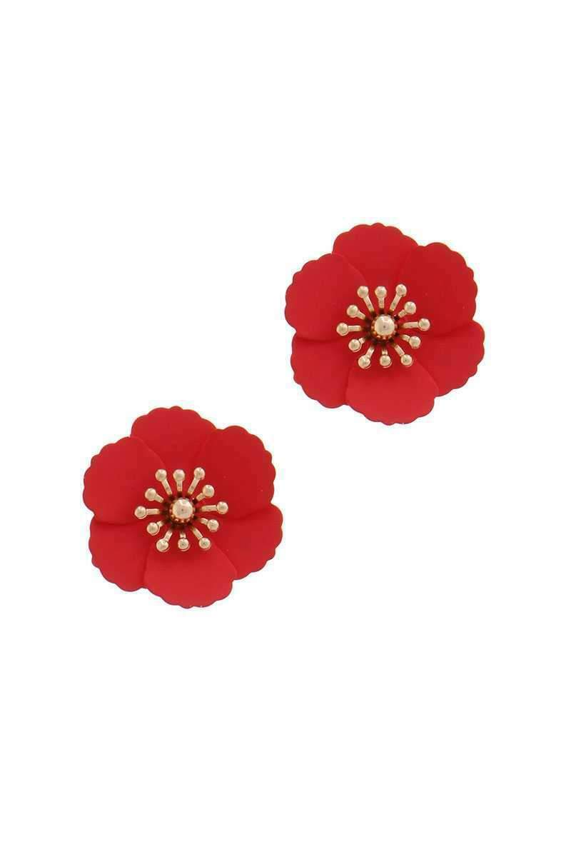 

Flower Post Earring ()