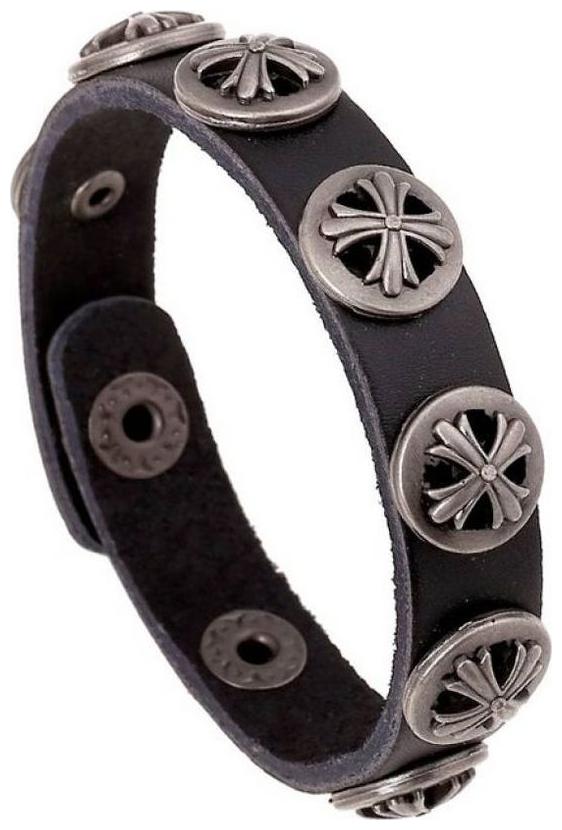

Flowers on spot and most to desier for love leather bracelet CLEATHER14
