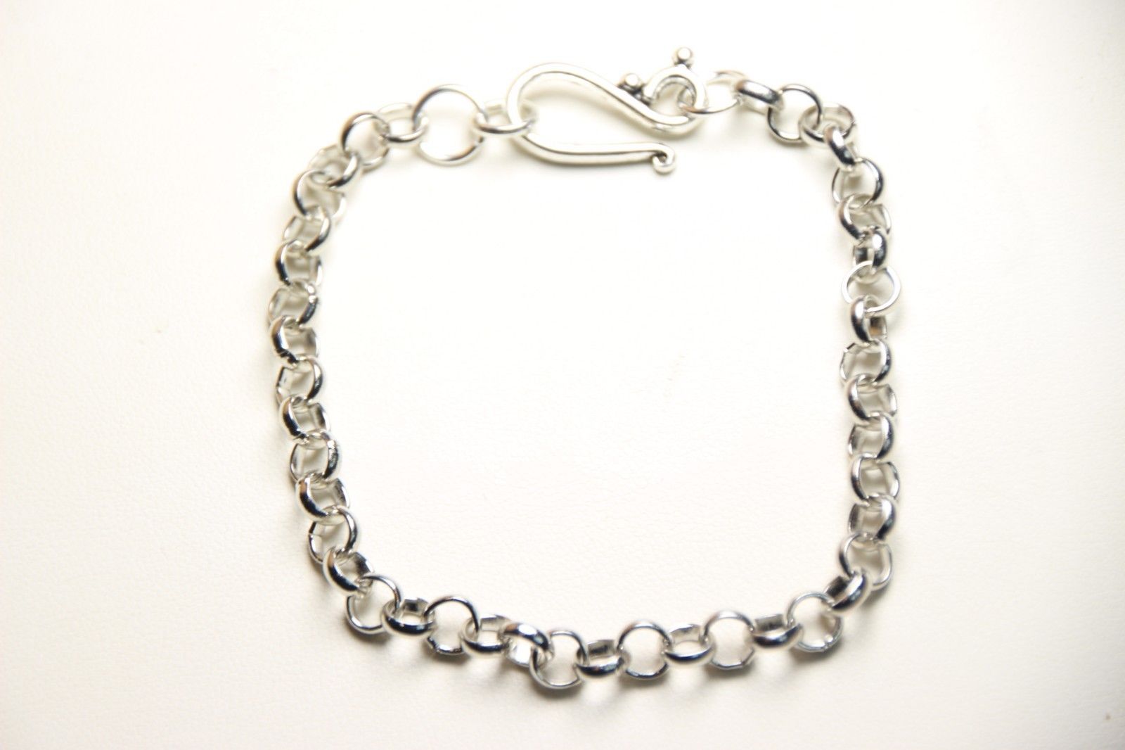 

Football Charm Clip On Lobster Claw Clasp Build Custom Bracelet 6 -8