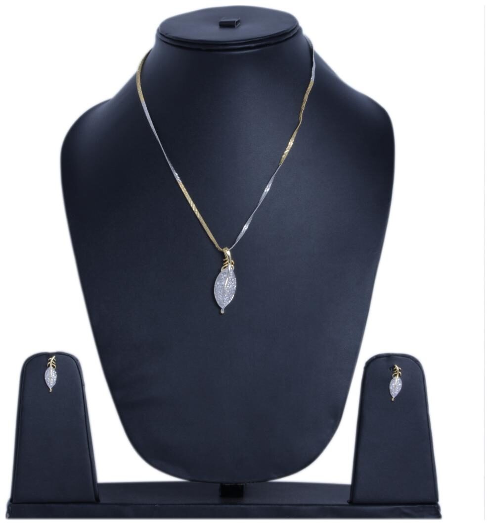 

Foxy Trend American Daimond Pendent Set-02 And Get Free Pair of Earrings