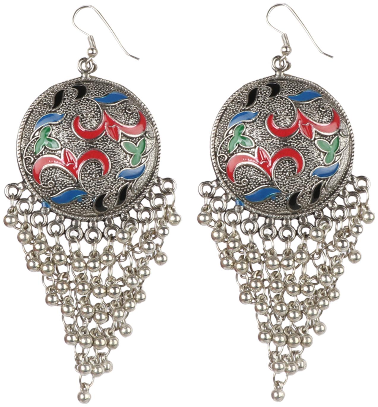 

Foxy Trend Silver Jhaler Earring