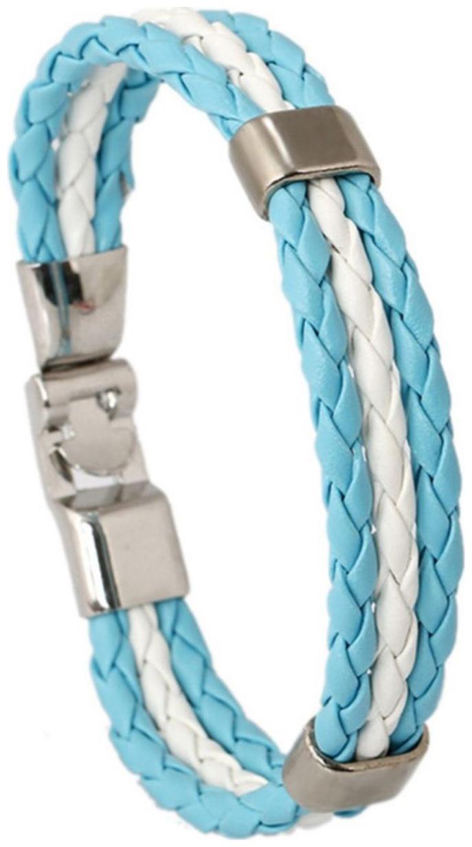 

Friendship band leather bracelet