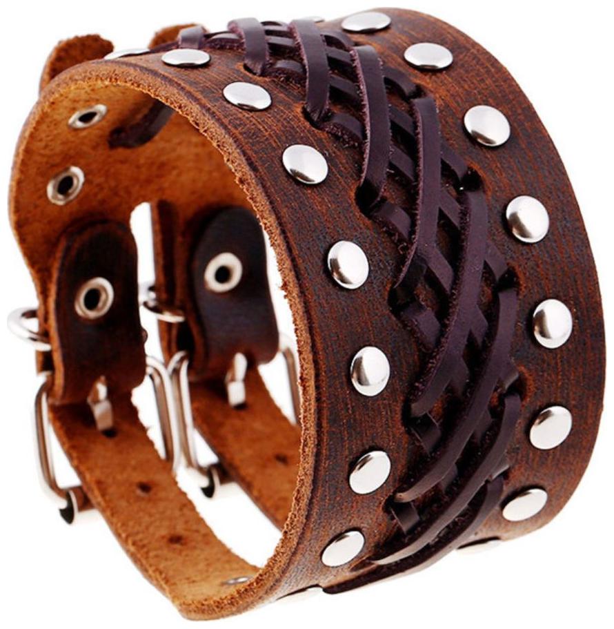 

Friendship band leather bracelet