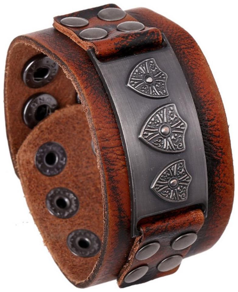

Friendship band leather bracelet