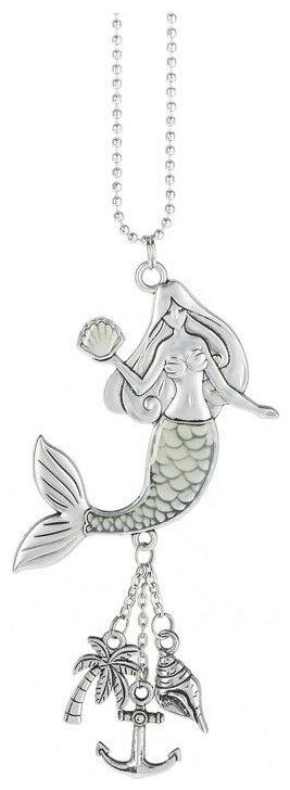 

Ganz E9 Rear View Mirror Zinc Glow In The Dark Car Charm 4in Choose Design