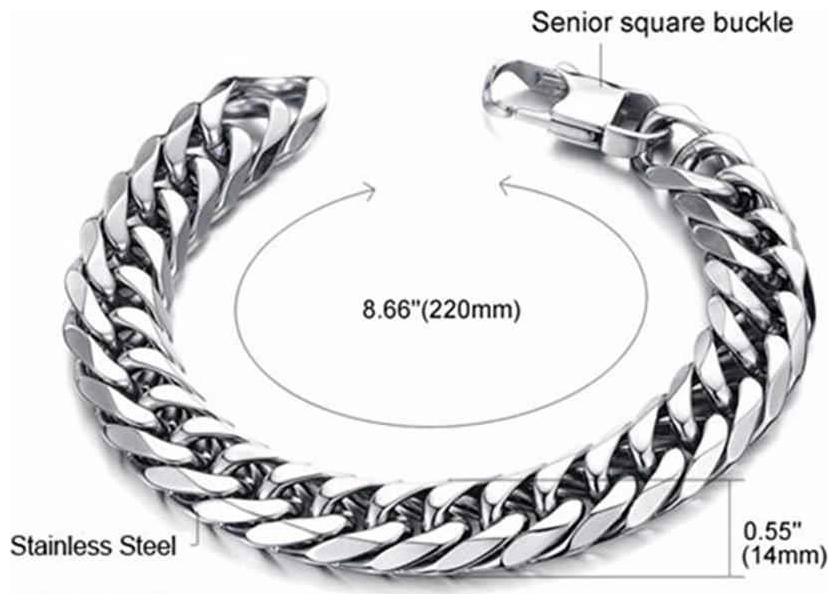 

Genuine Silver Bracelet Heavy Quality