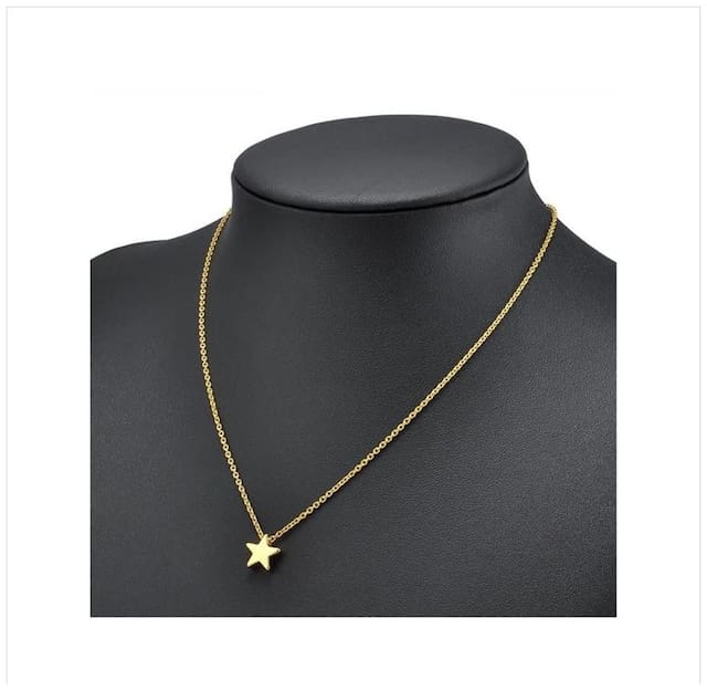 Glamorous Cute Star Pendant Chain Necklace for Women Gift By Stylish Teens