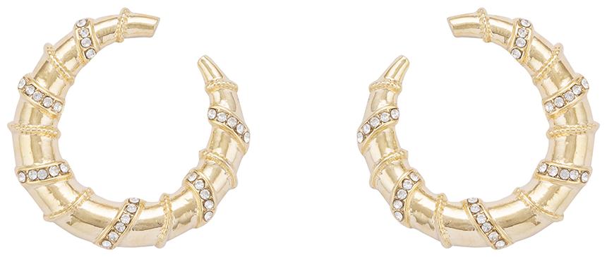 

Globus Gold Hoop Earrings