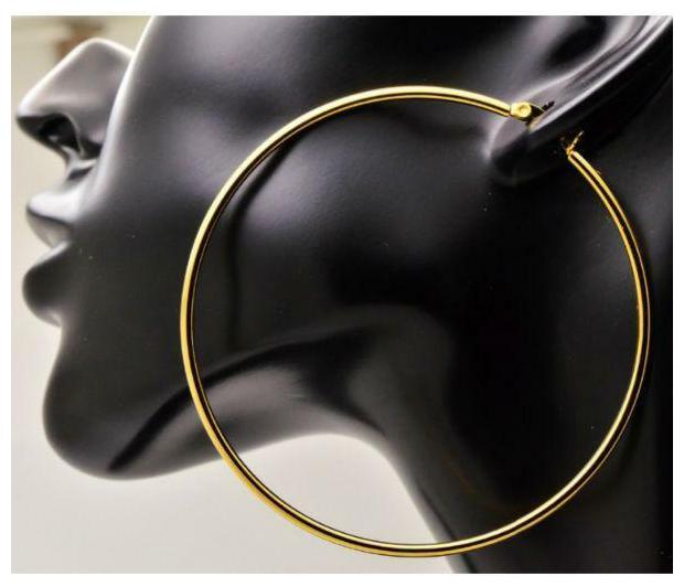 

Gold Hoop Earrings - Stainless Steel