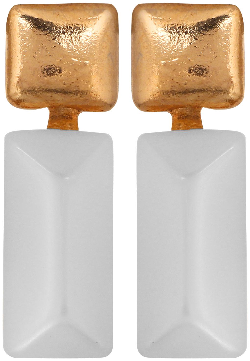 

Gold Nera Gold White Stud For Women
