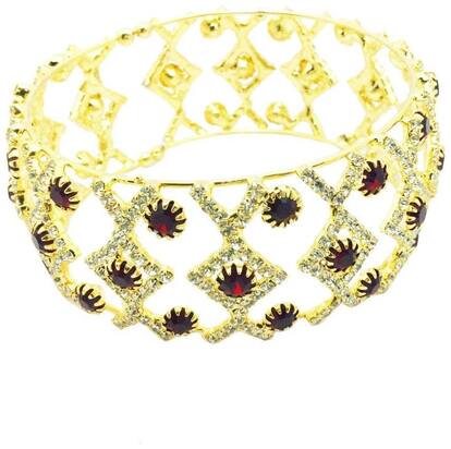 Gold Plated Traditional Fashion Handcuff/kada/ Bracelet for Women