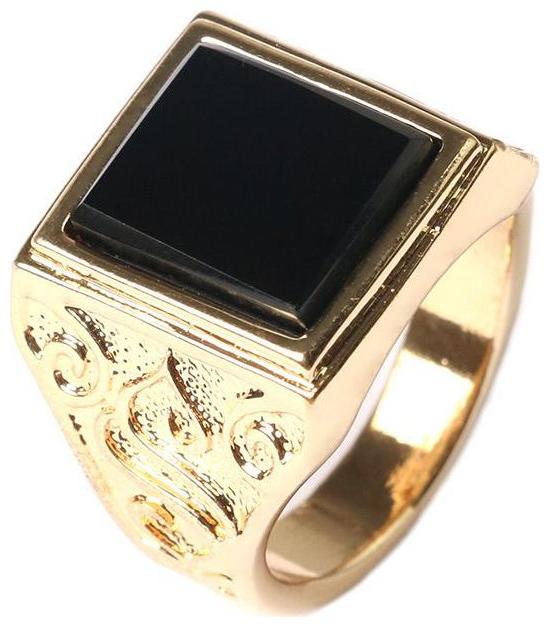 

Gold Plated Square Pearl Ring