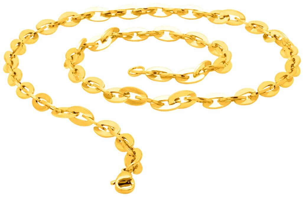 

Gold Plated Sleek Chain For Men From Dare by Voylla