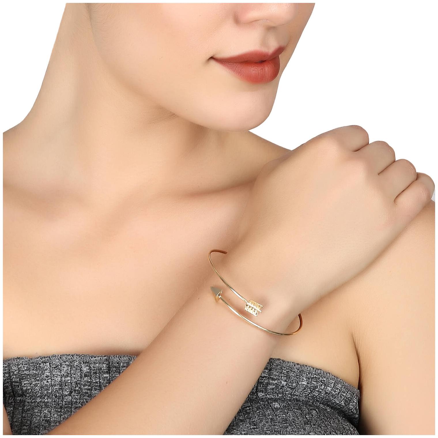 

Golden Arrow Cuff For Women