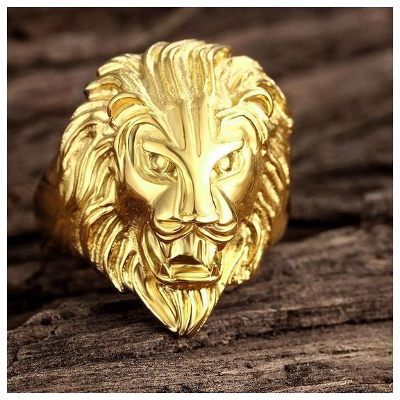 

GOLDEN LION RING