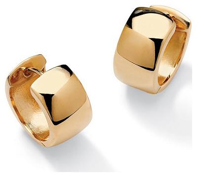 

GOLDEN ROUND EARING (ONE PAIR)