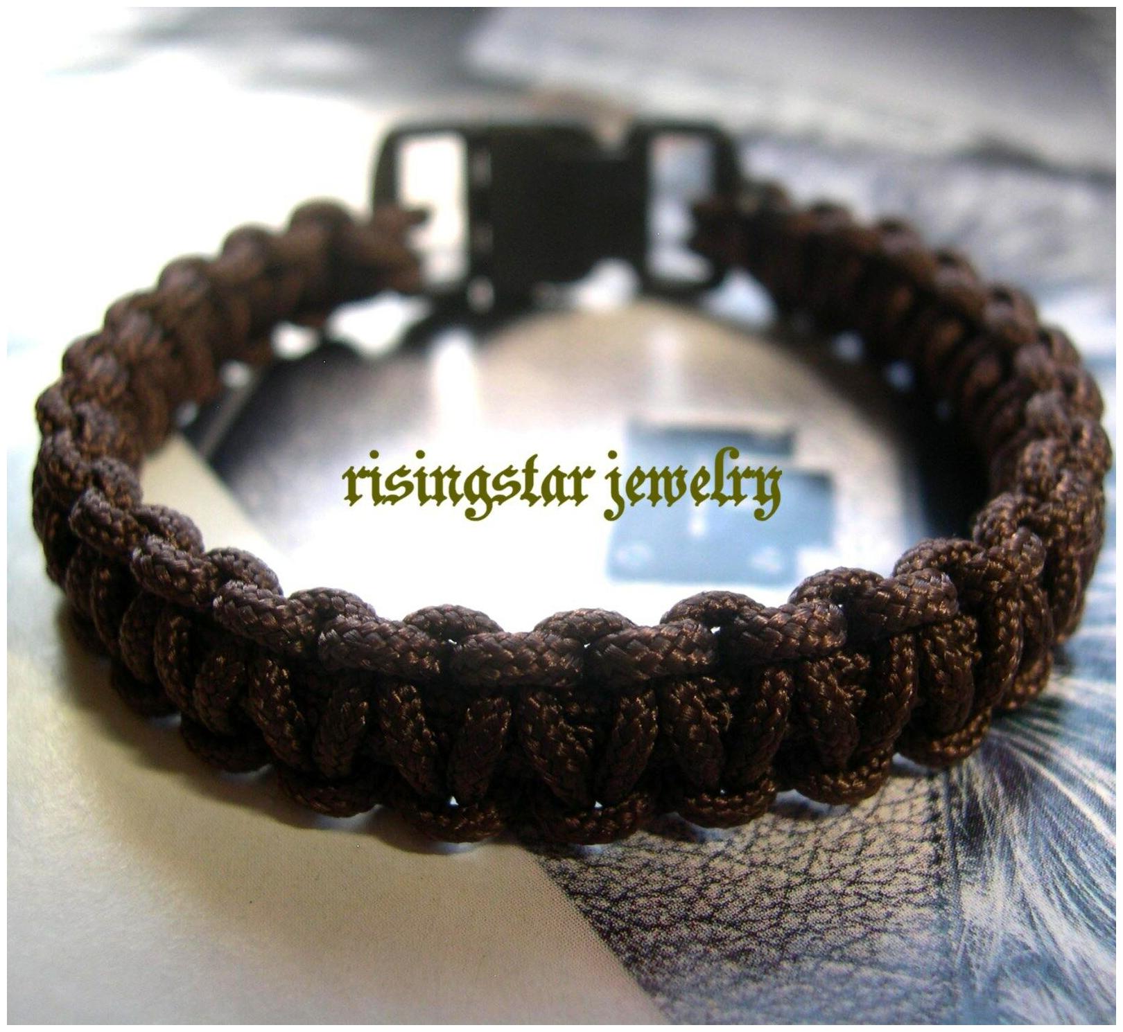 

Handmade Sophisticated String Woven Surfer Biker Fashion Bracelet Wristband