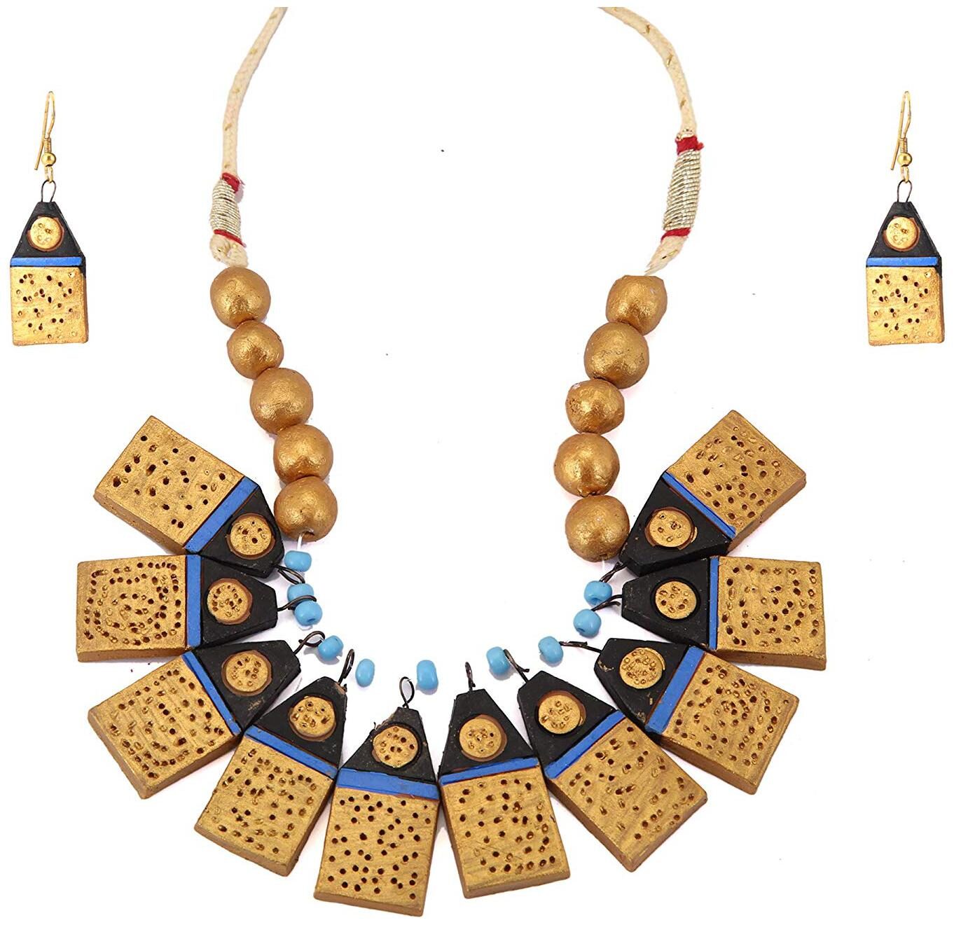 

Hawai Terracotta Jewellery Set for Girls and Women