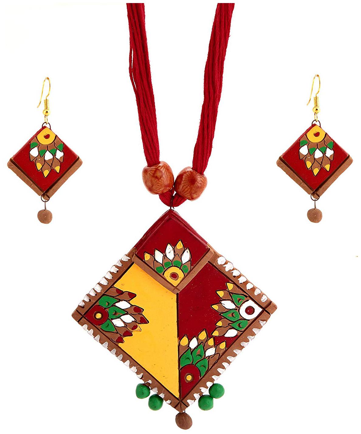 

Hawai Terracotta Jewellery Set for Girls and Women