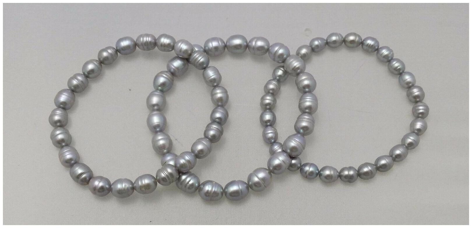 

Honora Freshwater Cultured Pearl Stretch Gray Bracelet Set Bridal