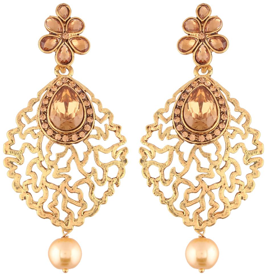 

I Jewels High Gold Plated Designer Earrings for Women (E2413FL)