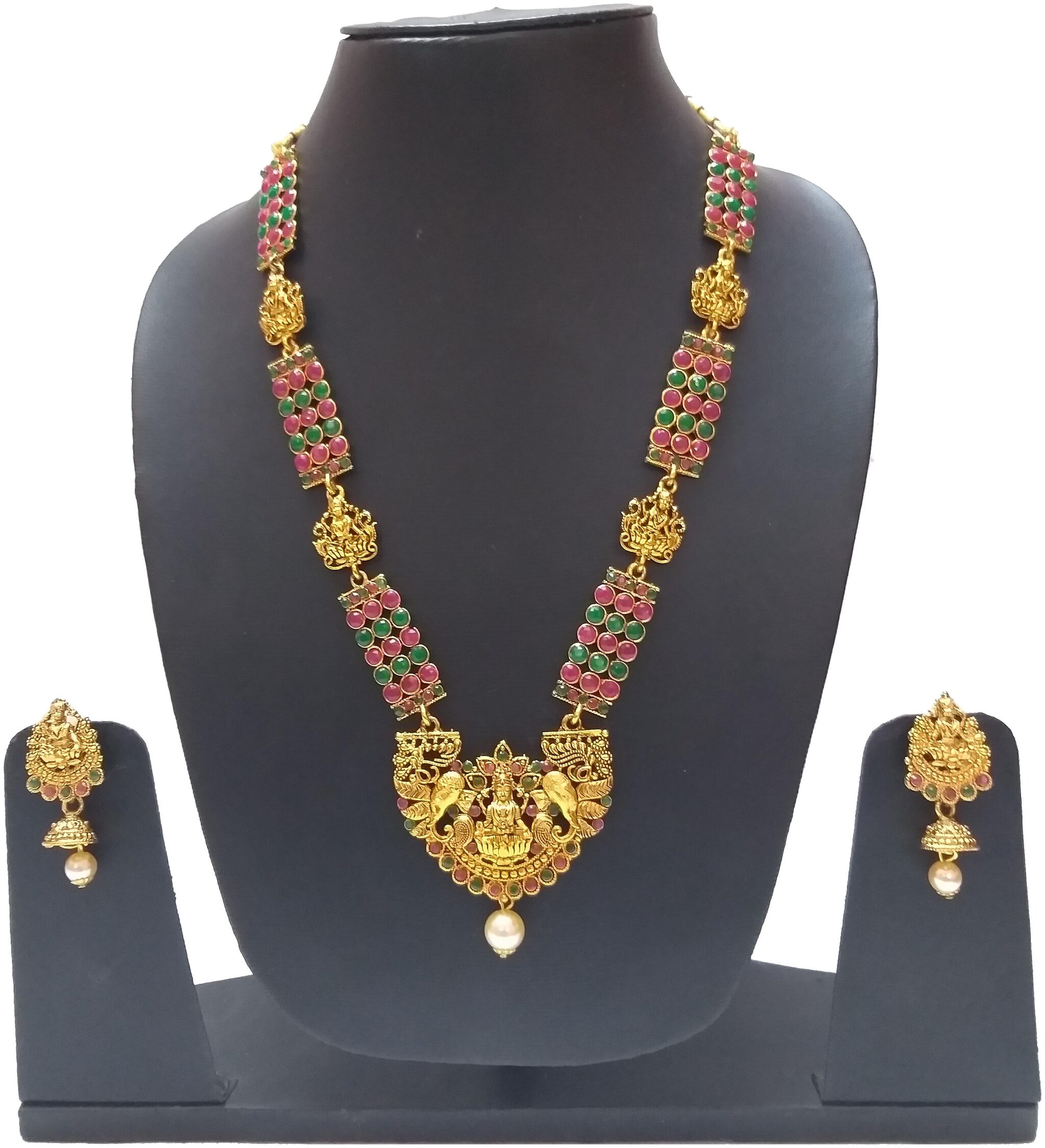 

Infinite Creations Partty Wear Long Necklace With Earrings