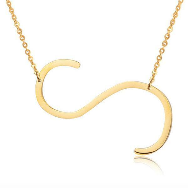 

Initial Dainty Necklace - Stainless Steel