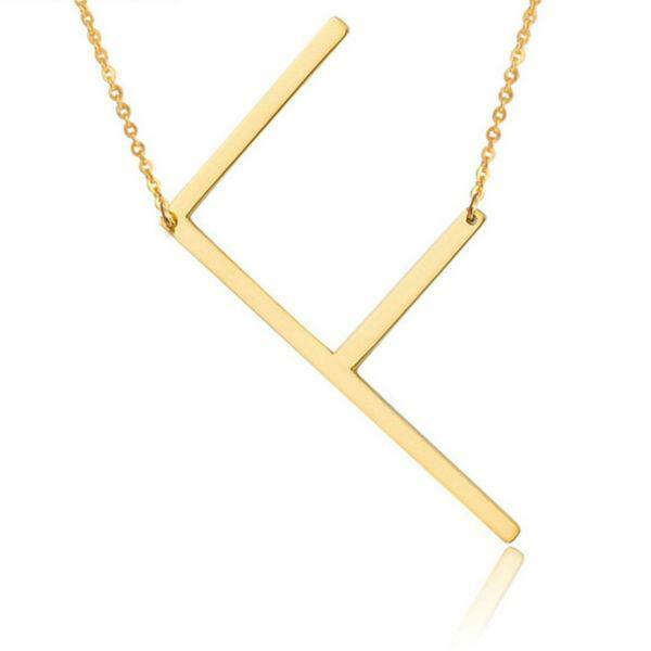 

Initial Dainty Necklace - Stainless Steel