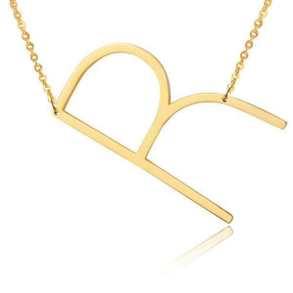 

Initial Dainty Necklace - Stainless Steel