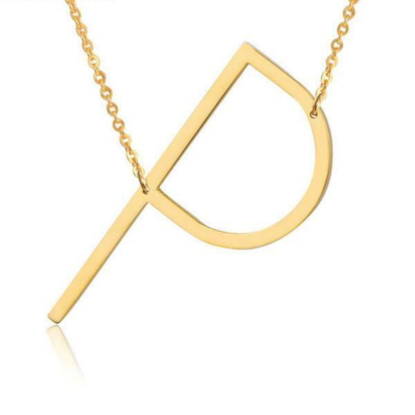 

Initial Dainty Necklace - Stainless Steel