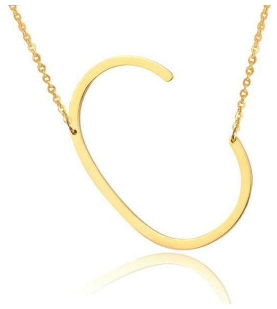 

Initial Dainty Necklace - Stainless Steel