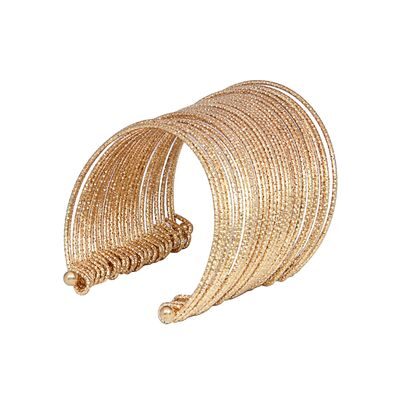 

JDX Gold Plated Hand Cuff for Girls and Women Adjustable