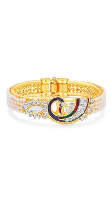 

JDX Gold Plated Bangles Set for Women and Girls Adjustable