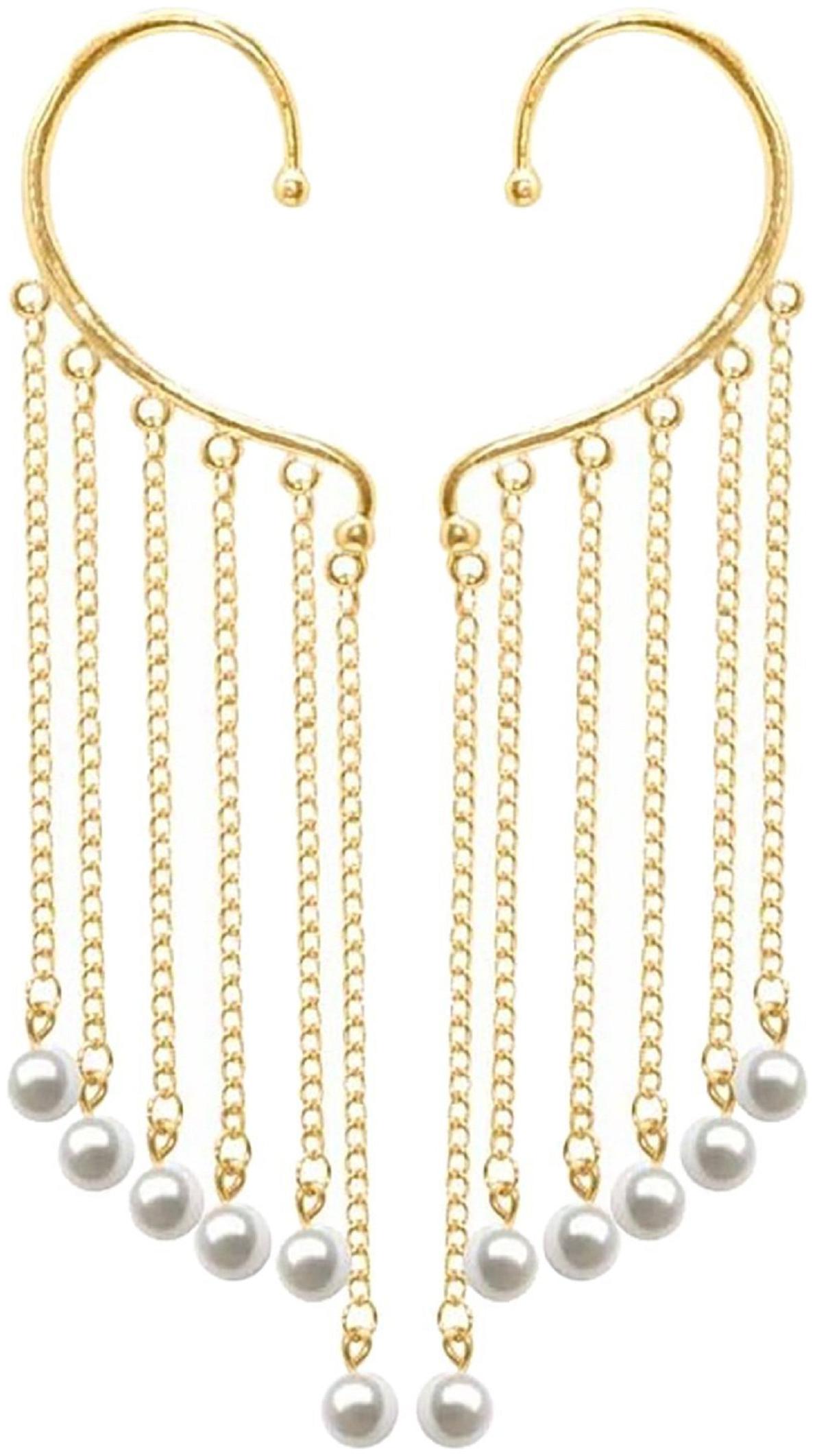 

JDX Women Alloy Ear Cuff Gold