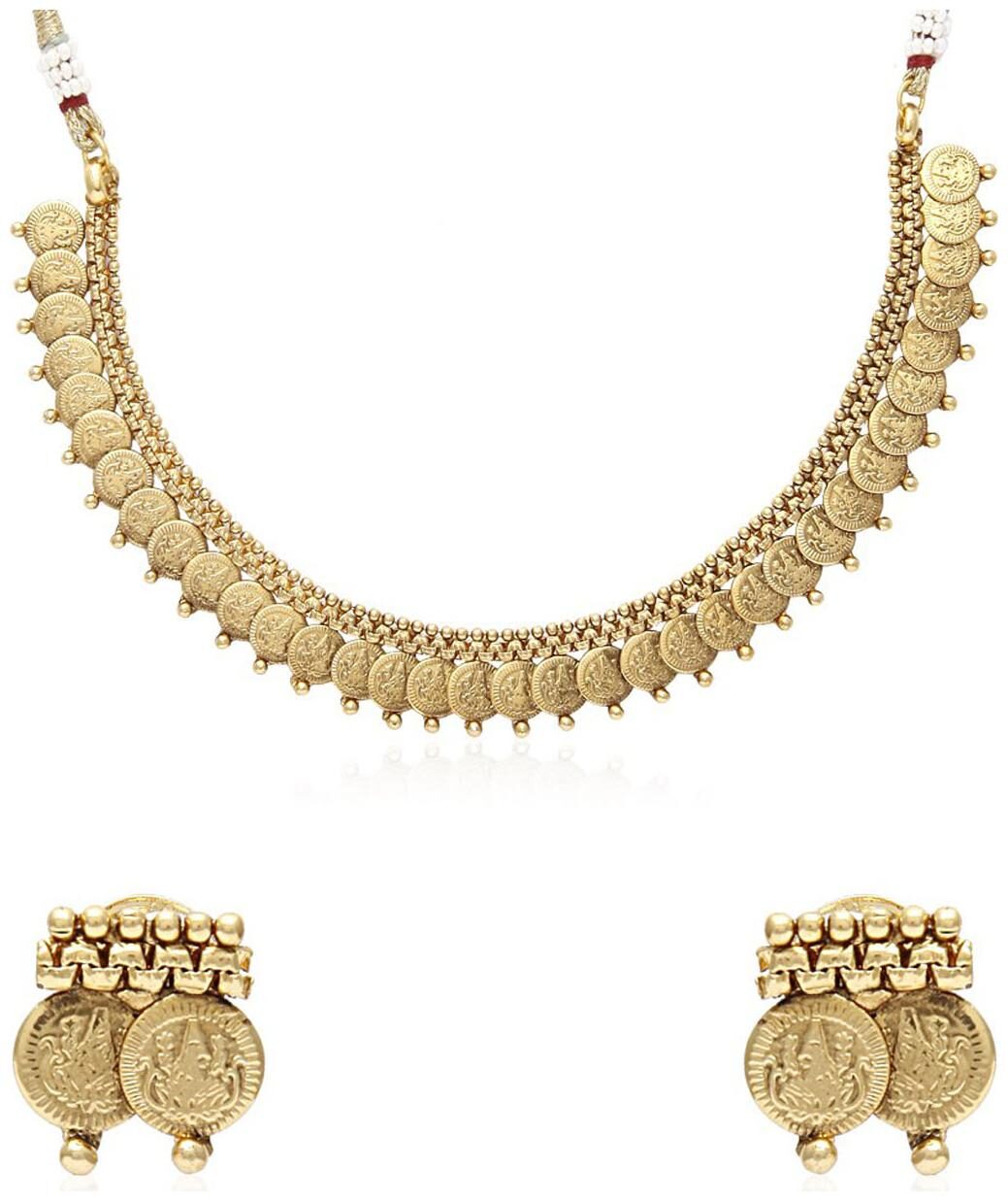 

Jewels Galaxy Gold Neckalce Set