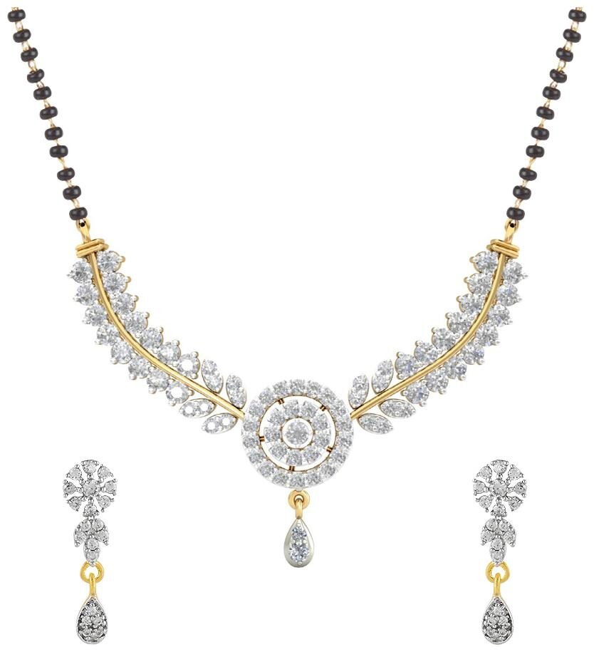 

Jewels Galaxy Elegant Precious AAA American Diamond Mangalsutra