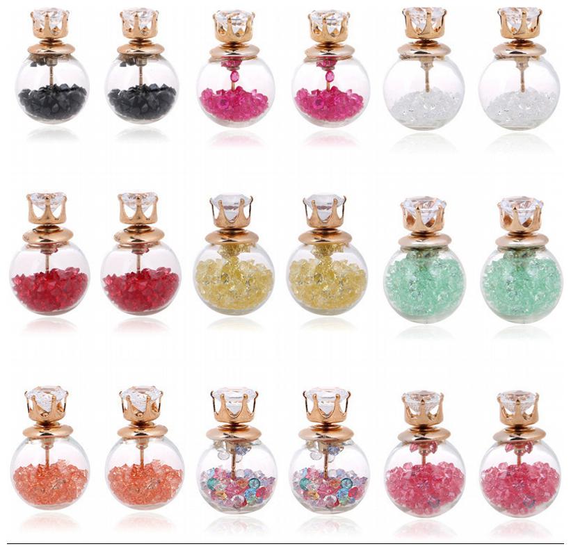 

Jewels Galaxy Designer Double Sided Earrings Combo Of 9