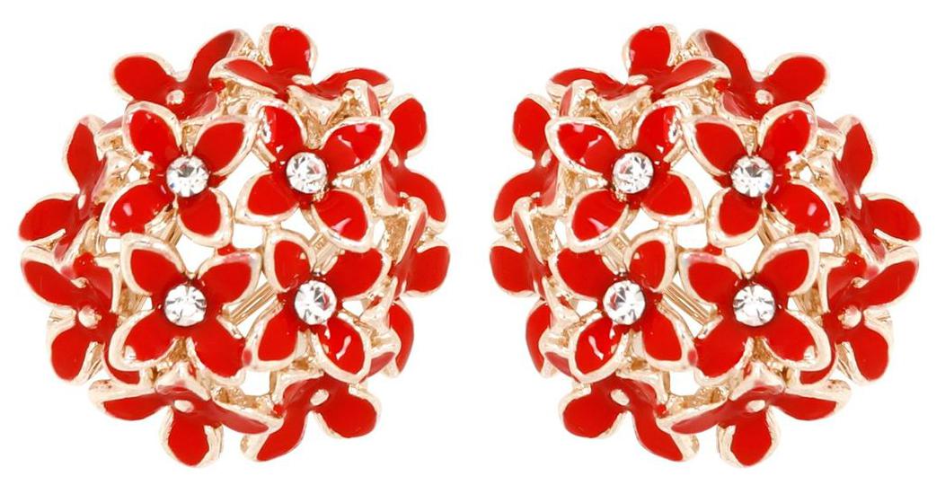 

Jewels Gold Alloy Party Wear Stylish Look Fancy Earring Set For Women Girls