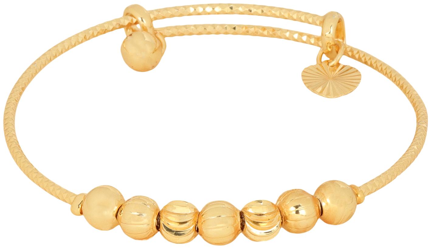 

Jewels Gold Alloy Fancy Stylish Contemporary Openable Hand Painted Bracelet For Women Girls