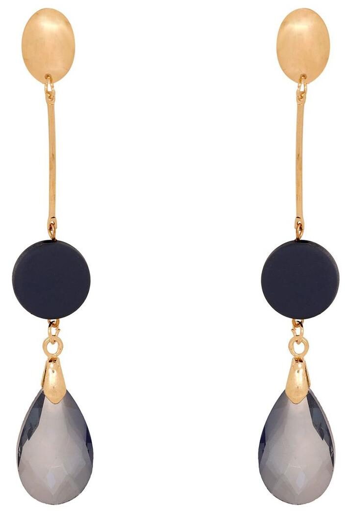 

Jewels Gold Alloy Party Wear Stylish Look Fashionable Earring Set For Women Girls