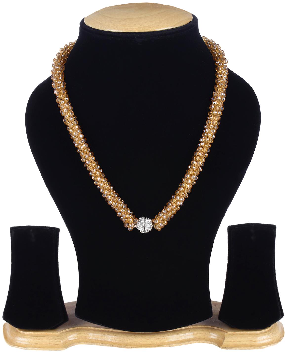 

Jewels Gold Alloy Party Wear Fancy Magnet Chain For Women Girls
