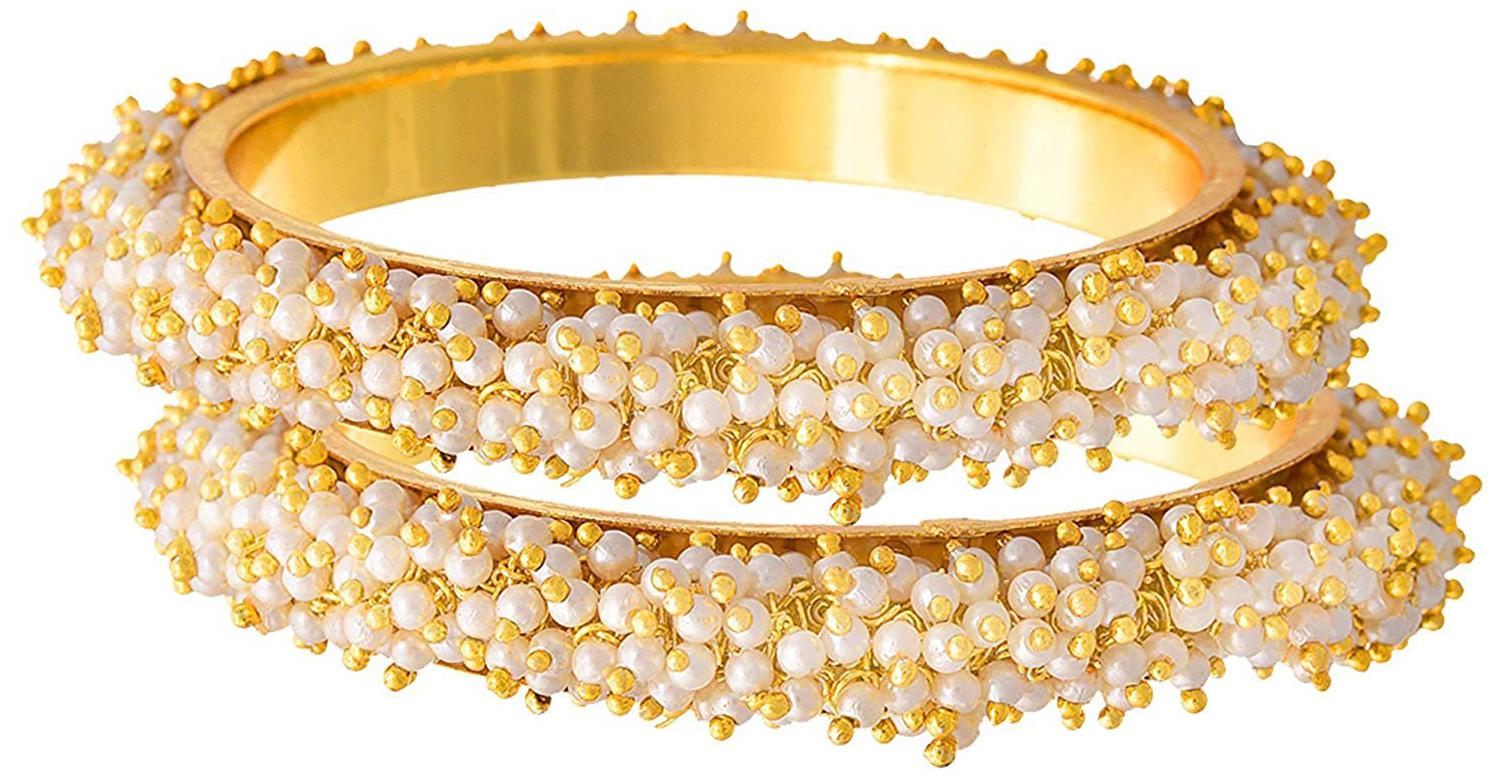 

Jfl Jewellery For Less Gold Plated Kada For Women