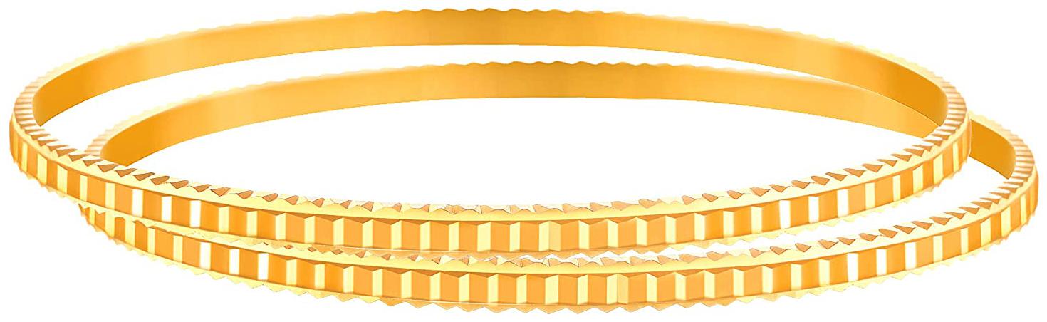 

JFL Traditional Ethnic One Gram Gold Plated Designer Bangle Set for Women Girls