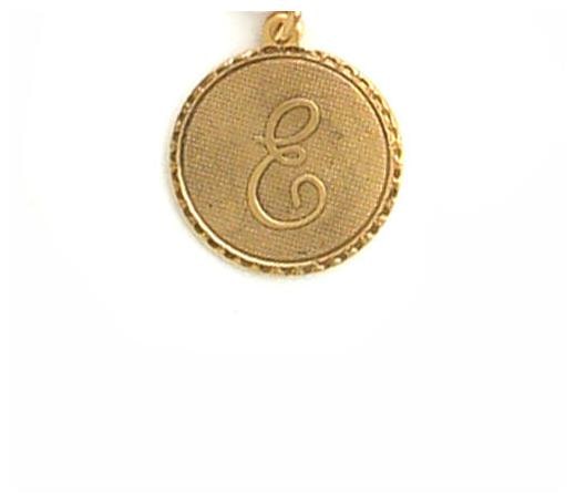 

John Wind Bracelet Bangle Gold Mini Coin Initial Charm Maximal Art Jewelry