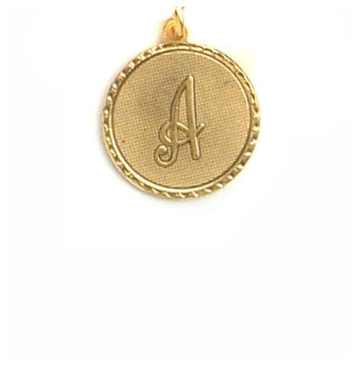 

John Wind Bracelet Bangle Gold Mini Coin Initial Charm Maximal Art Jewelry